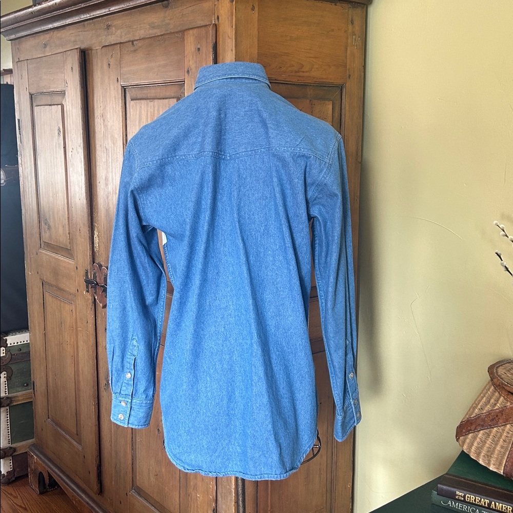 VINTAGE Western Roper Button Down Shirt - Picture 5 of 7